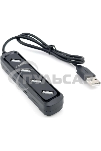 Разветвитель USB 2.0 BPH-1729 4порт. черный