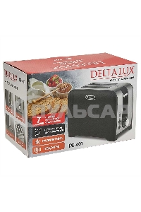Тостер DELTA LUX DE-401 черный
