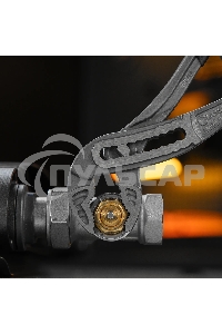 Клещи переставные Denzel обливные рукоятки, 240 мм