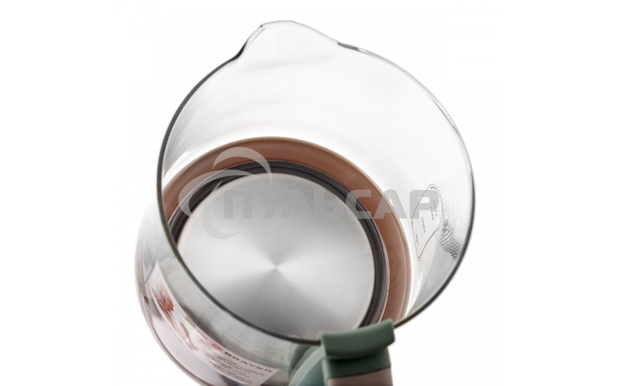 Чайник электрический BRAYER BR1015 2200 Вт,1,5 л, подст, 40-100 °С, завар.чая, стеклян
