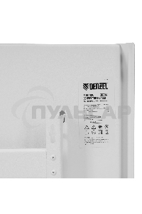 Конвектор Denzel XCE-1000 белый, 1000 Вт, 15 м2, термостат