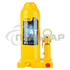 Домкрат бутылочный гидравлический Deli DQ71004 макс.грузоподъемность 4 т