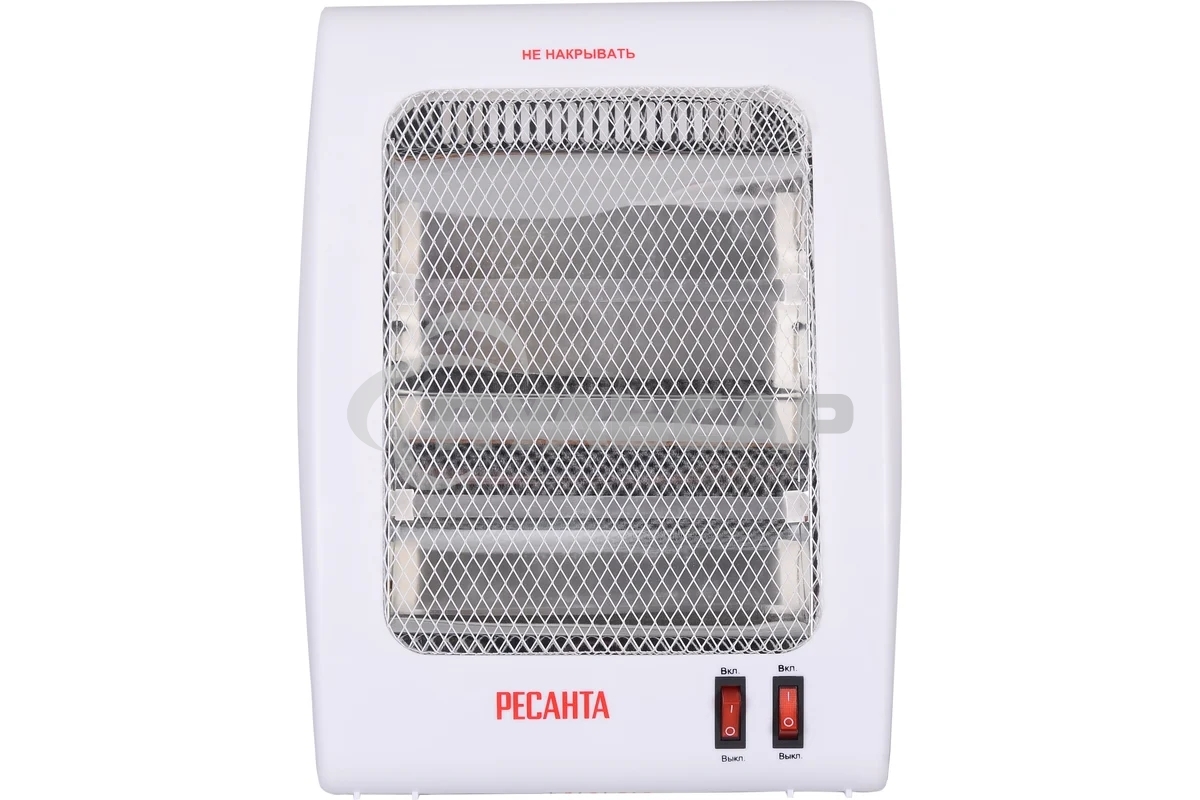 Обогреватель инфракрасный Ресанта ИКО-800Л, белый, кварцевый, 800 Вт, 8 м2 (67/5/9)