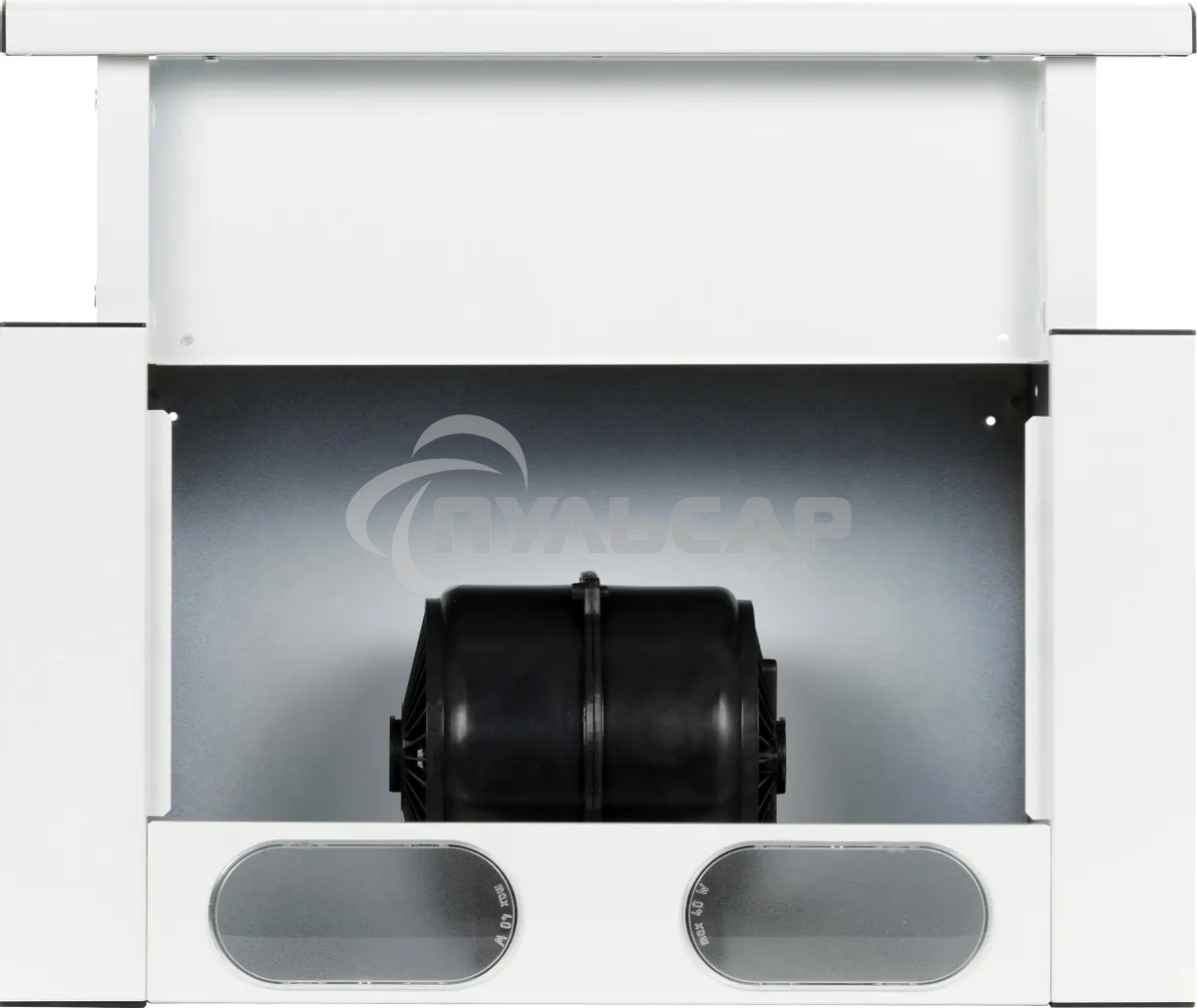 Вытяжка встраиваемая Elikor Интегра 50П-400-В2Л белый, 50 см, 400 куб. м/ч, 57 дБ