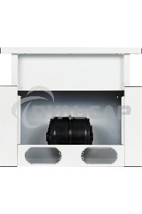 Вытяжка встраиваемая Elikor Интегра 50П-400-В2Л белый, 50 см, 400 куб. м/ч, 57 дБ