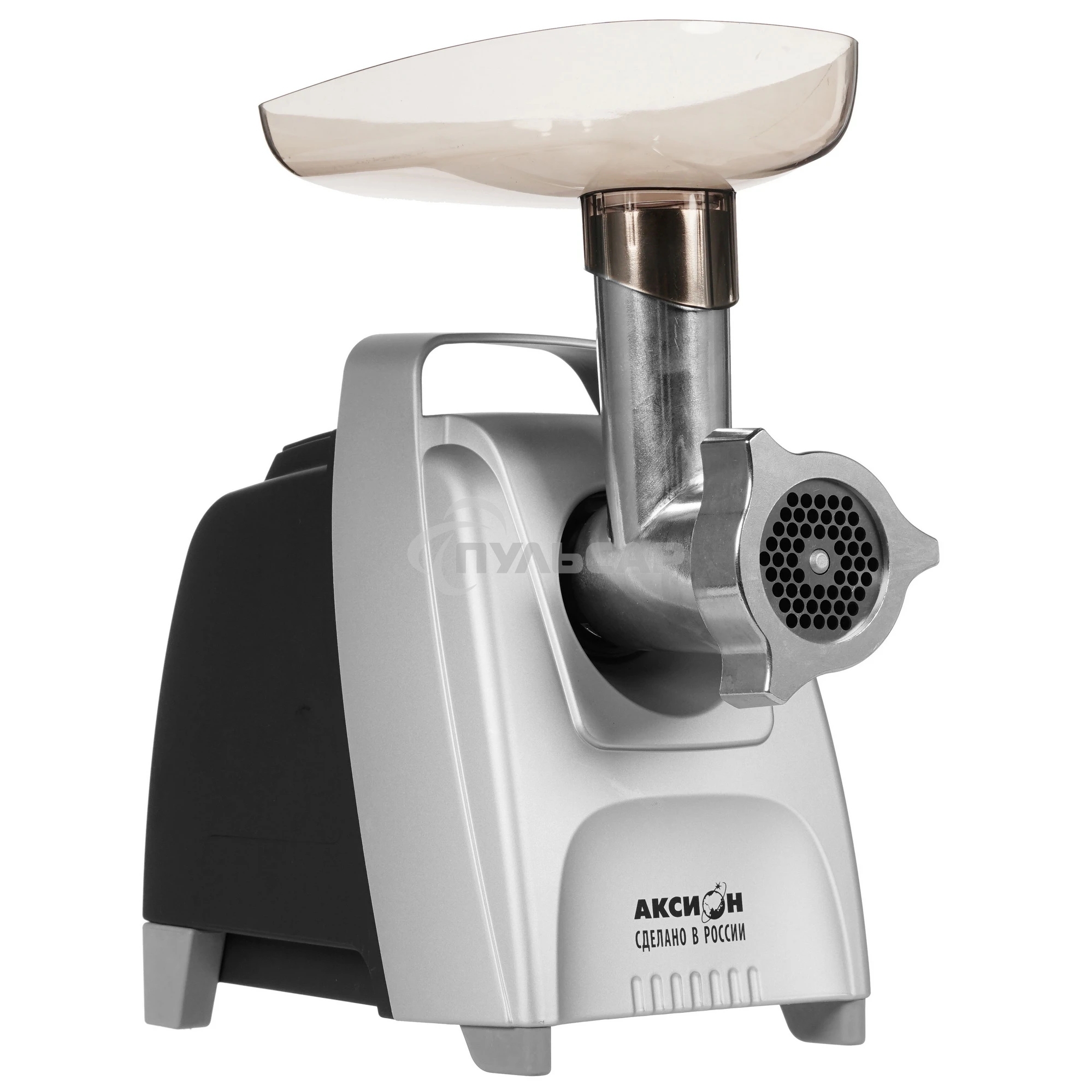 Мясорубка электрическая Аксион М62.04 черный/серебристый, 2000 Вт