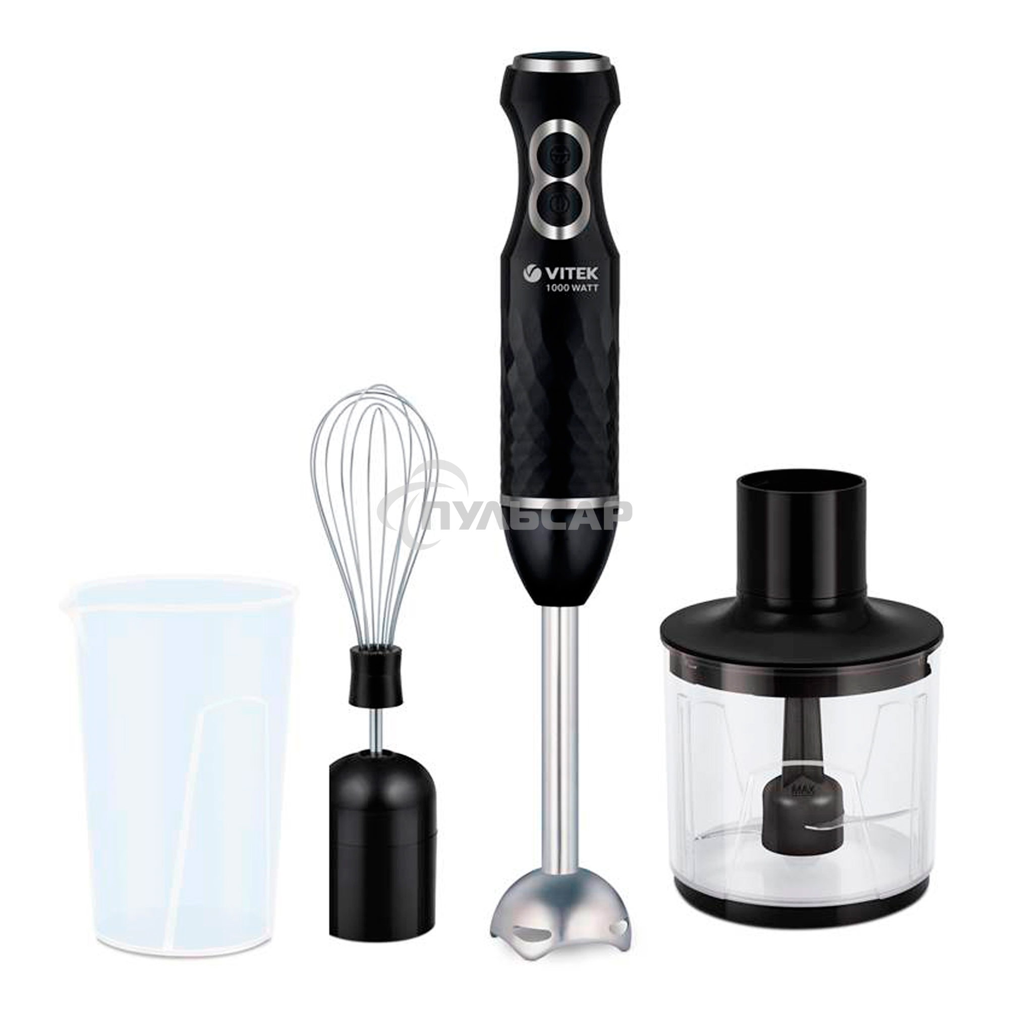 Блендер погружной Vitek VT-1478 1000Вт черный