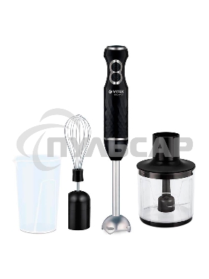 Блендер погружной Vitek VT-1478 1000Вт черный