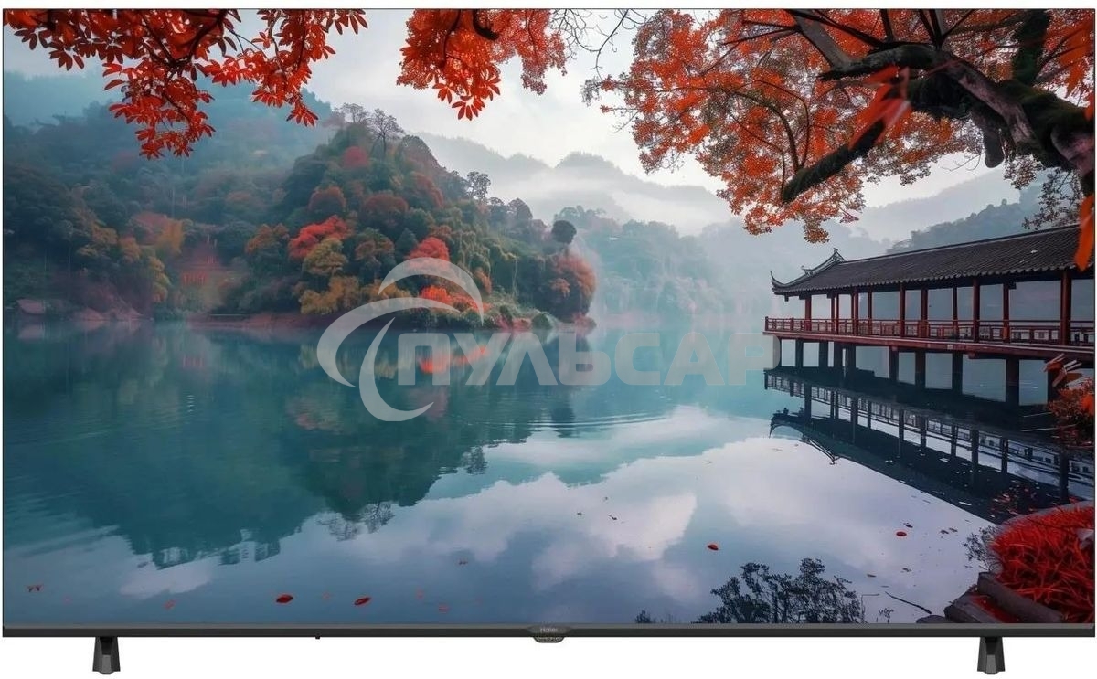 Телевизор Haier 55 LED H1 черный DLED 4K UHD 60 Android
