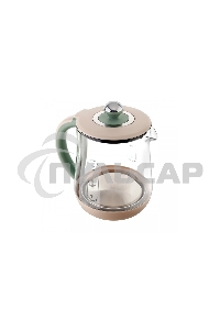 Чайник электрический BRAYER BR1015 2200 Вт,1,5 л, подст, 40-100 °С, завар.чая, стеклян