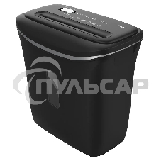 Шредер Deli E9945 черный (секр.P-4) фрагменты 6лист. 12лтр. скобы пл.карты