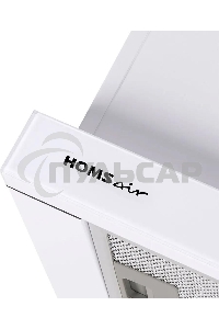 Вытяжка телескопическая HOMSair Flat 60 белый, 60 см, 520 куб. м/ч, 47 дБ