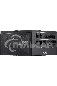 Блок питания ADATA XPG COREREACTORIIVE850G-BKCEU, 850Вт, 80 PLUS Gold, 120мм, модульный, черный