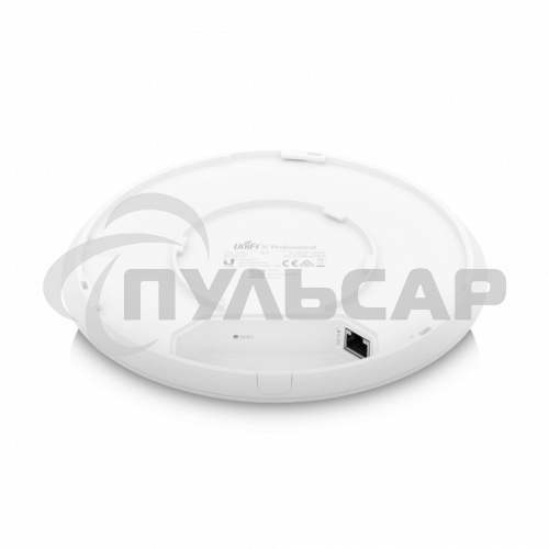 Точка доступа Ubiquiti UniFi 6 AP Pro U6-Pro 2.4+5 ГГц, Wi-Fi 6, 4х4 MU-MIMO, 802.3at, 1х 1G RJ45