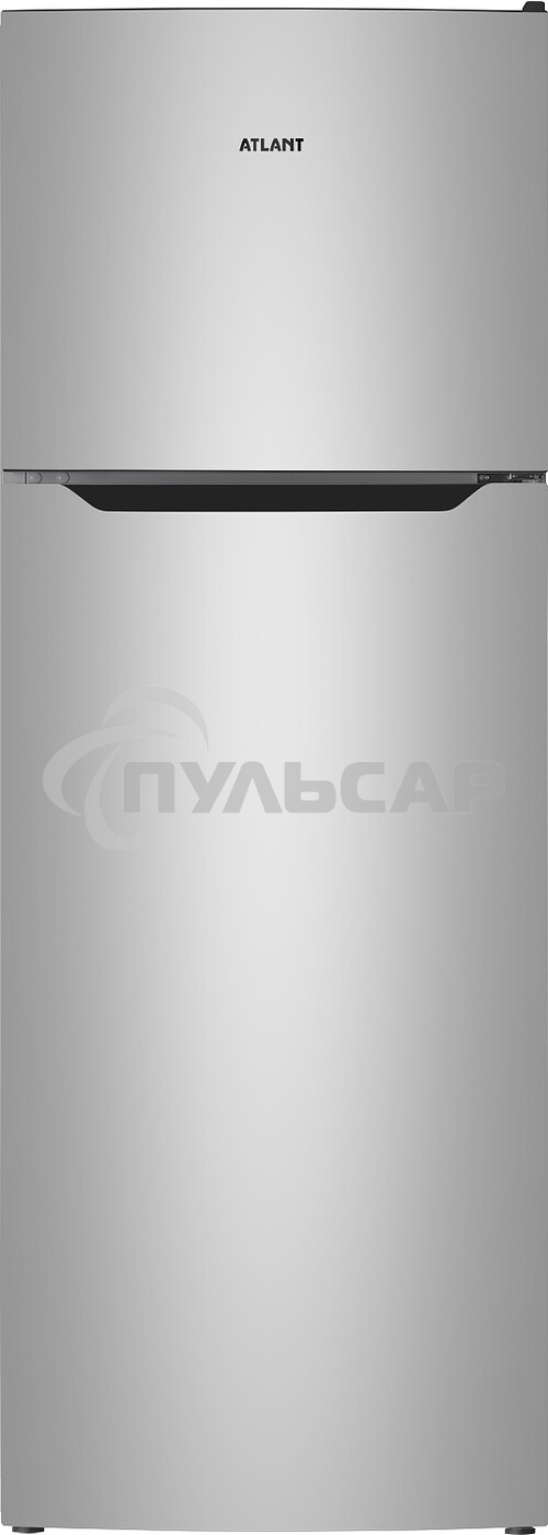 Холодильник Atlant XM 3635-189 серебристый двухкамерный 206/64л морозилка сверху