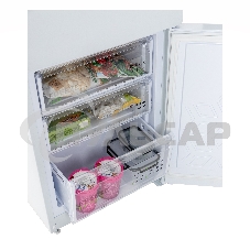 Холодильник Бирюса 6133 белый двухкамерный 210/100 л морозилка снизу, аавтоматическое оттаивание