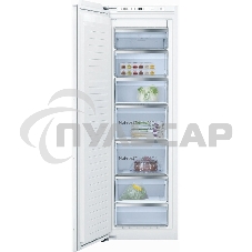 Встраиваемый морозильный шкаф Bosch GIN81AEF0U, белый, 212л, 5 ящиков