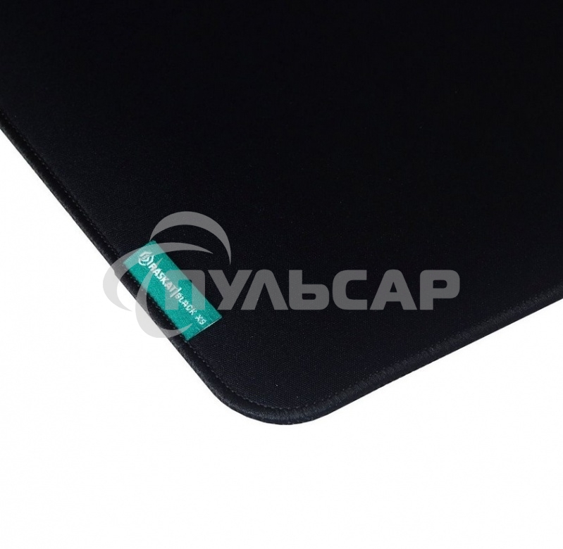 Коврик для мышки Raskat черный XS (300*250, резина/ткань, прошитый край)