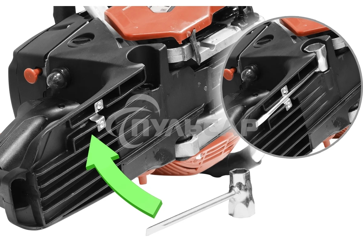 Бензопила Парма БП 058/18 2200Вт 3л.с. дл.шин.:18