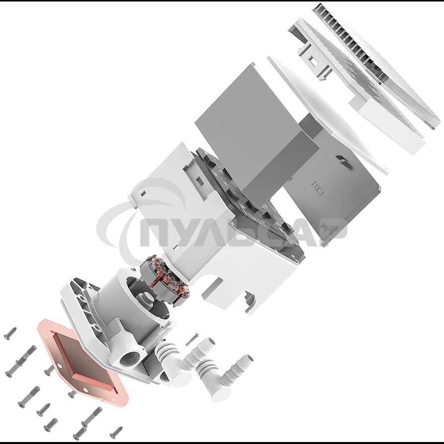 Система водяного охлаждения ID-Cooling DX240 Max белый 120мм алюминий+медь 2150rpm 32.5db 4-pin 300W