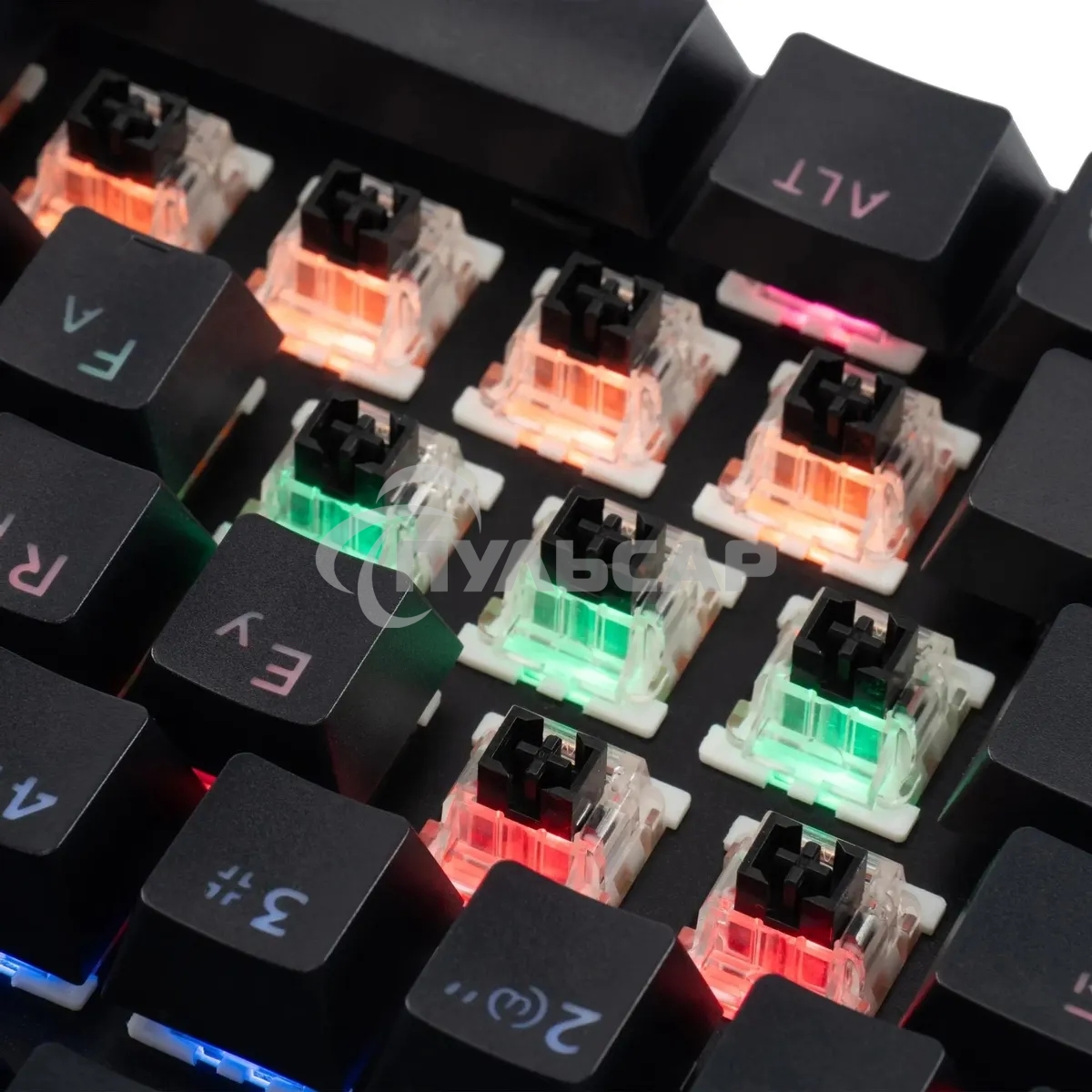 Клавиатура проводная Oklick 990 G2 (1875240), USB, черный