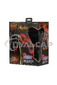 Игровая гарнитура RUSH COBRA, динамики 40мм, велюровые амбушюры, черный/красный (SBHG-1300)