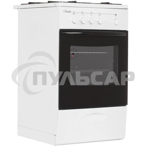 Плита газовая Лысьва ГП 400 МС СТ-2у белый, конфорок 4 газовых, духовка 57 л, 50 см x 84 см x 60 см (без крышки)