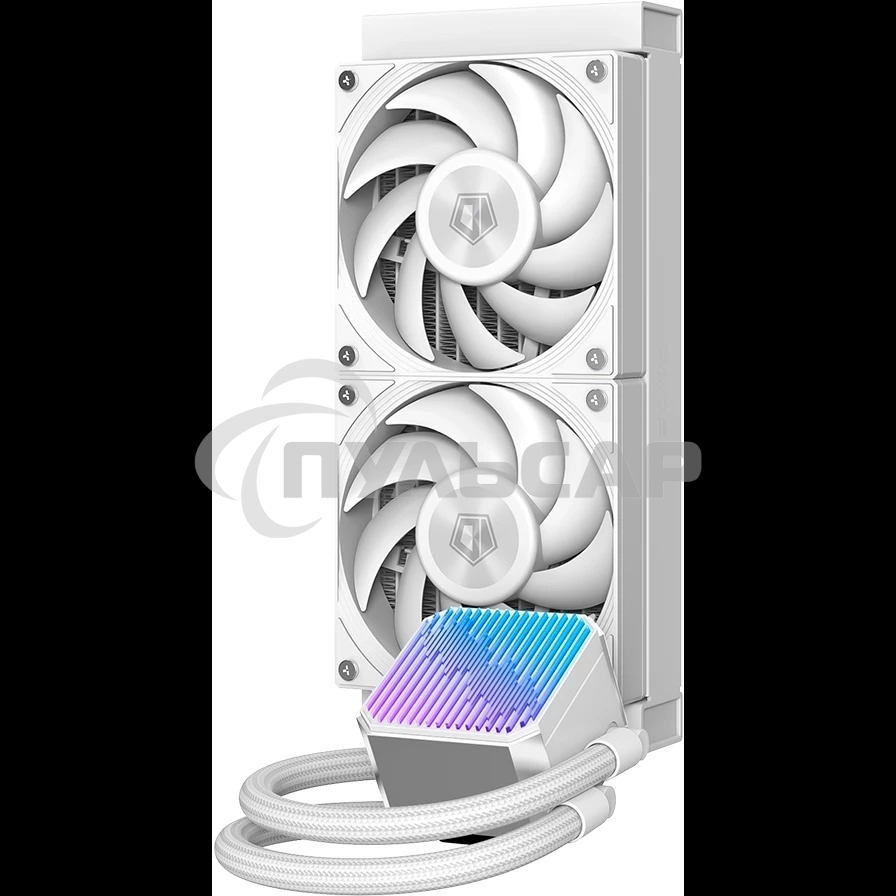 Система водяного охлаждения ID-Cooling DX240 Max белый 120мм алюминий+медь 2150rpm 32.5db 4-pin 300W