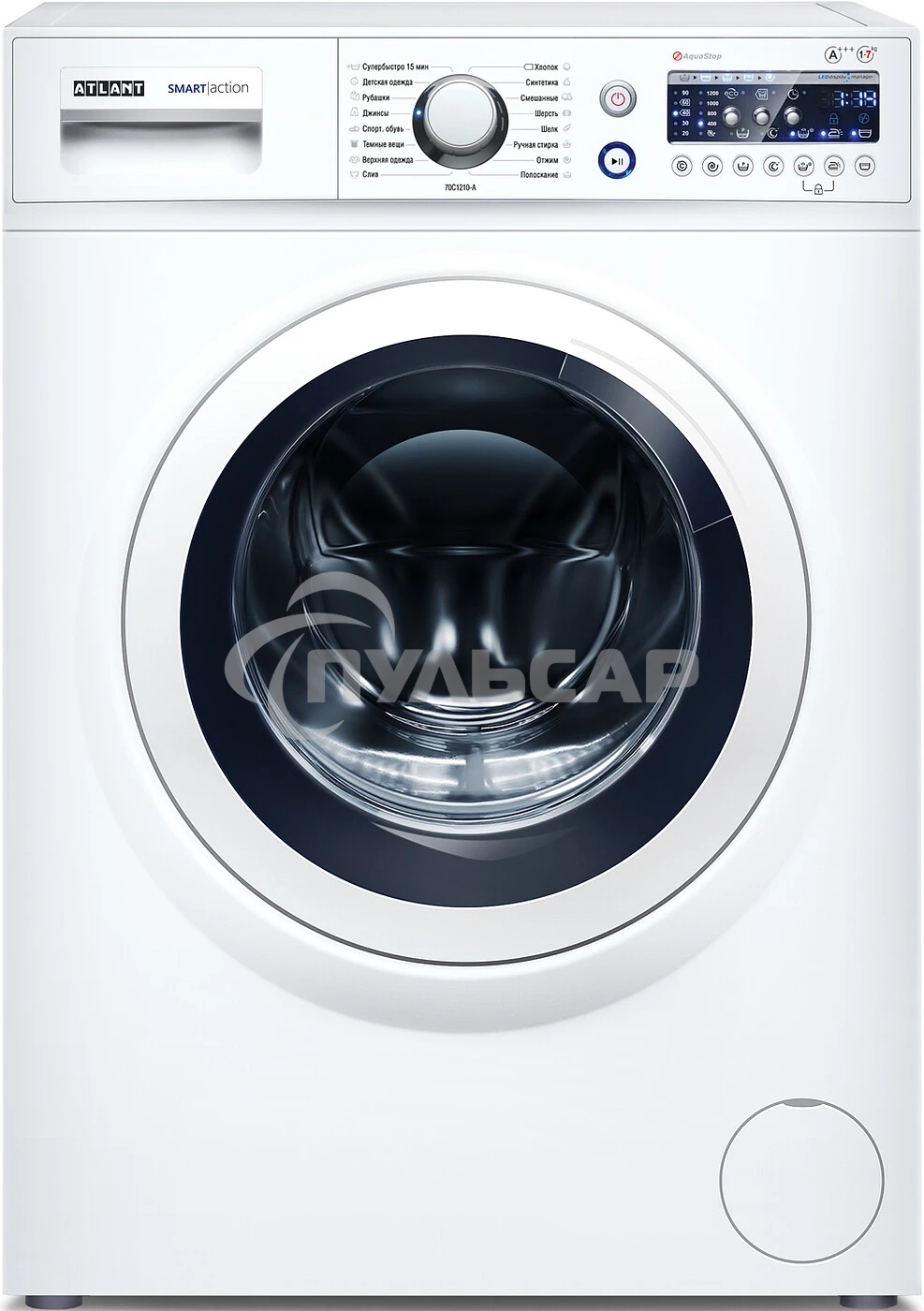 Стиральная машина Atlant 70C1210-00 белый загр.фронтальная макс.:7кг 1200 об/мин класс: A+++