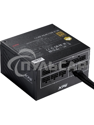 Блок питания ADATA XPG COREREACTORIIVE850G-BKCEU, 850Вт, 80 PLUS Gold, 120мм, модульный, черный