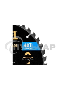 Пильный диск по дереву Denzel ф250 х 30 мм, 40 зубьев 733577