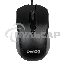 Мышь проводная Dialog Comfort MOС-15U черный, 1200 dpi, USB, кнопки - 3
