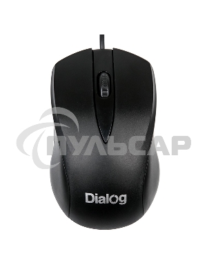 Мышь проводная Dialog Comfort MOС-15U черный, 1200 dpi, USB, кнопки - 3