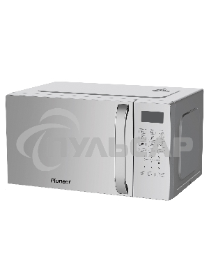 Микроволновая печь Pioneer MW255S серебристый, 20 л, 700 Вт, переключатели - сенсор