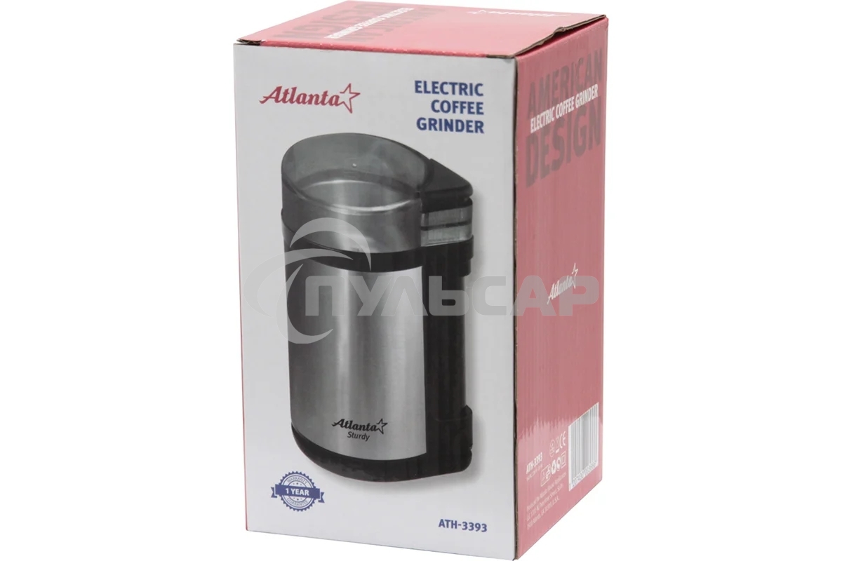 Кофемолка Atlanta ATH-3393 черный