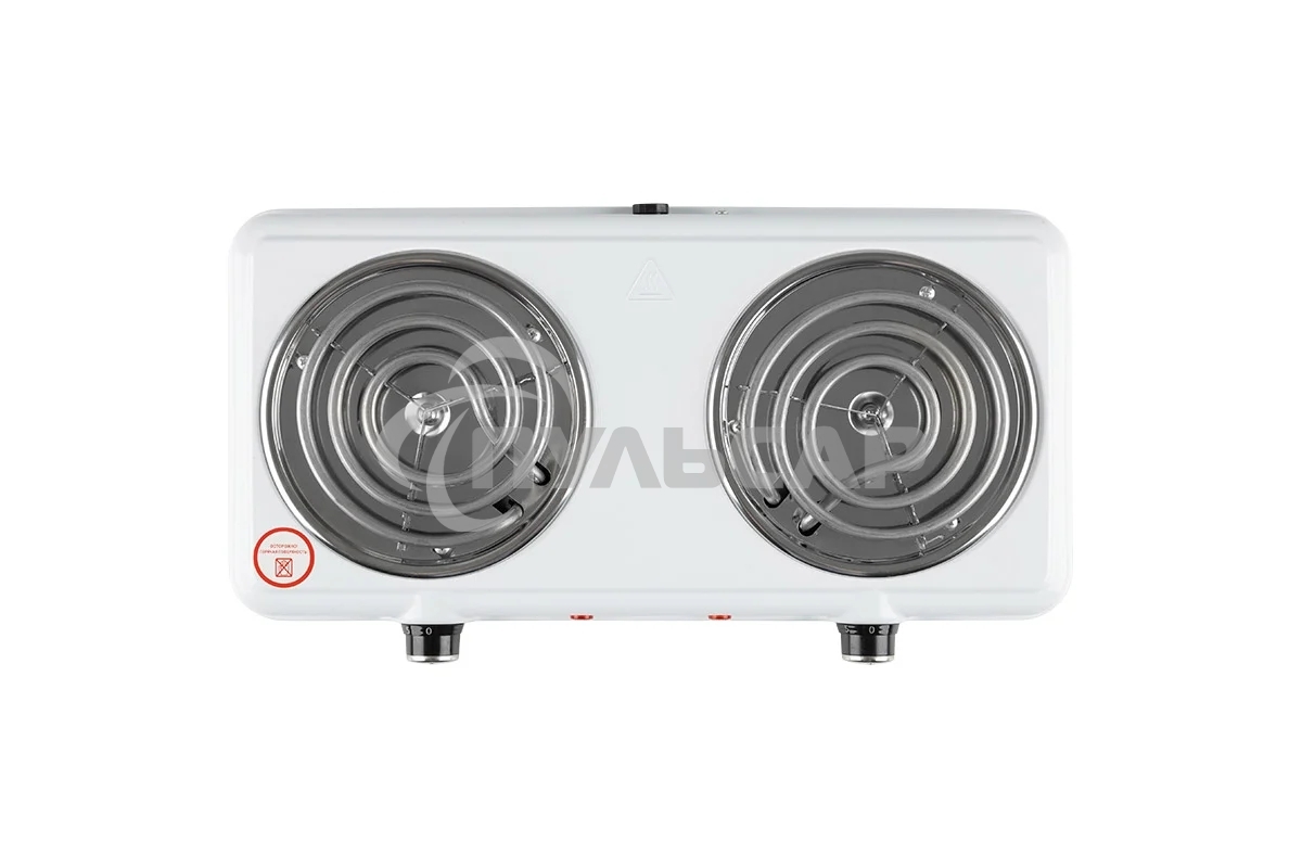 Плитка электрическая HOMESTAR HS-1109, 2 конф, белый, ТЭН