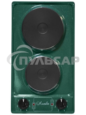 Настольная плита ЛЫСЬВА ЭПБ 21 рябчик малахит, 2,2кВт