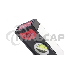 Уровень алюминиевый Matrix, усиленный, фрезерованный, 3 глазка, 2 комп. рукоятки, 1200 мм