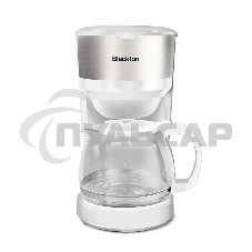 Кофеварка капельная Blackton Bt CM4115 белый, исп. кофе - молотый, 1,25 л, 750 Вт