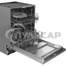 Встраиваемая посудомоечная машина Hyundai HBD 661, серебристый, 59.8 см, 14 компл., 49 дБ, класс A++