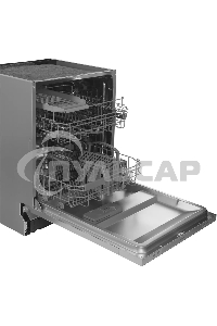 Встраиваемая посудомоечная машина Hyundai HBD 661, серебристый, 59.8 см, 14 компл., 49 дБ, класс A++