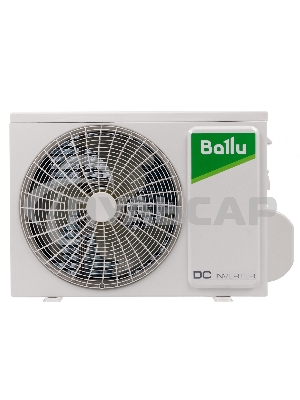 Блок наружный сплит-системы Ballu BSPI/out-13HN8/BL/EU инвертор, 12000 BTU, 35 м², охлаждение, обогрев, осушение