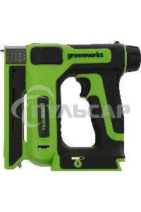 Степлер аккумуляторный GreenWorks G24CS10, 24V, без АКБ и ЗУ (3400107)
