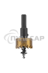 Коронка по металлу Denzel HSS, 26 мм, нитридтитановое покрытие