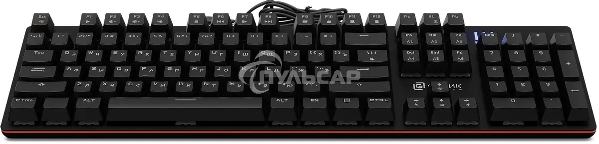 Клавиатура проводная Oklick 990 G2 (1875240), USB, черный