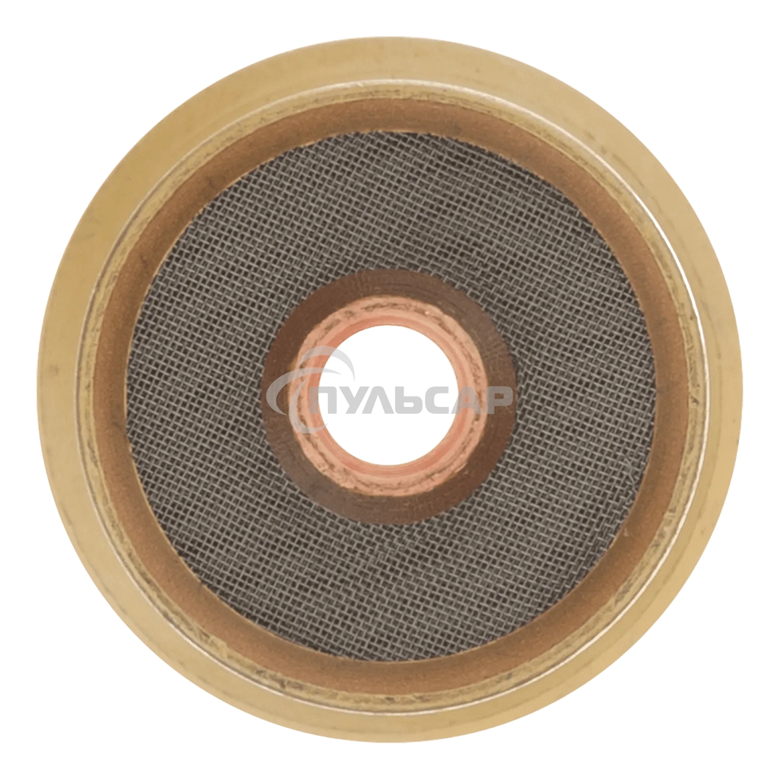 Держатель цанги Denzel с газовой линзой для электрода 2,4 мм, 2 шт