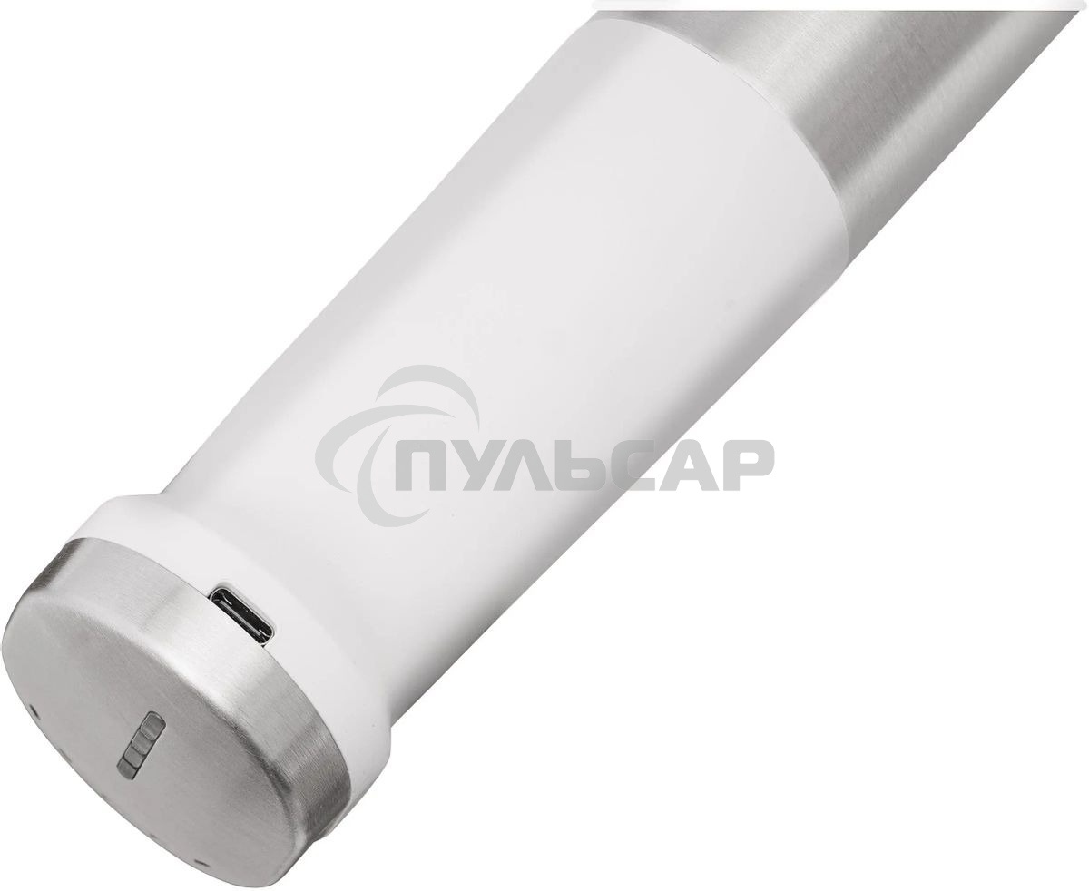 Погружной блендер KORTING KHB 0313 W, беспроводной, мощность 150 Вт, кнопочное управление, 3 насадки (блендер, измельчитель, миксер), 5 скоростей, объем чаши 500 мл, защита двигателя от перегрева/перегрузки, цвет белый