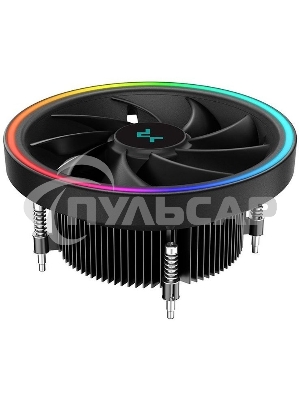 Кулер для процессора DEEPCOOL UL551 черный, 136 мм, алюминий, 1800 об/мин, 26.8 дБ, 4 pin, 95 Вт, 71 мм