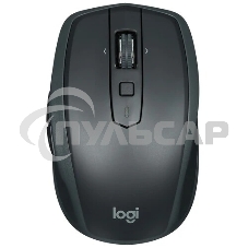 Мышь беспроводная Logitech MX Anywhere 2S графитовый, 4000 dpi, радиоканал, Bluetooth, USB, кнопки - 6