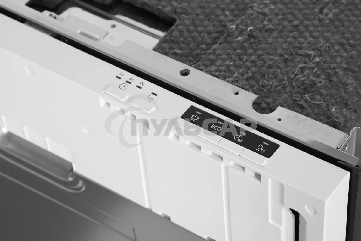 Встраиваемая посудомоечная машина Hyundai HBD 640P, нержавеющая сталь, 59.8 см, 12 компл., 55 дБ, класс A++